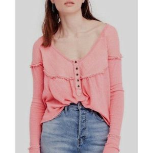 Free People sugar coral top